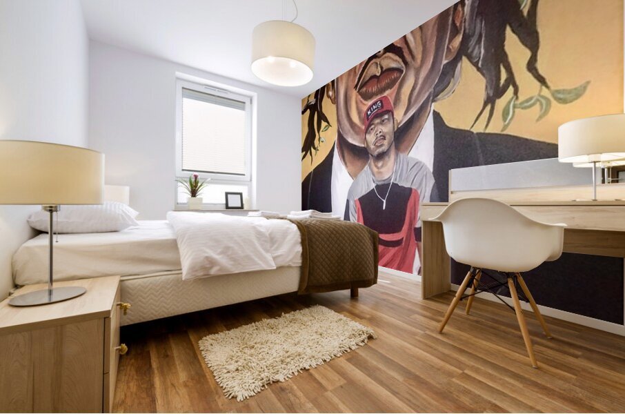 Jackson vs Jay Mural print