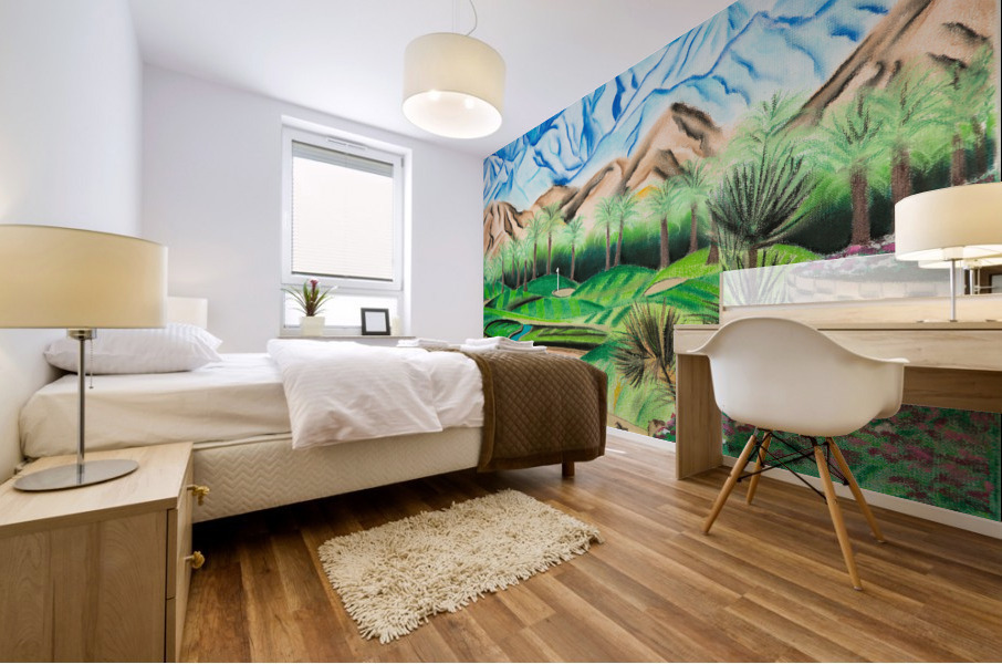 600.013 Palm Spring Mural print