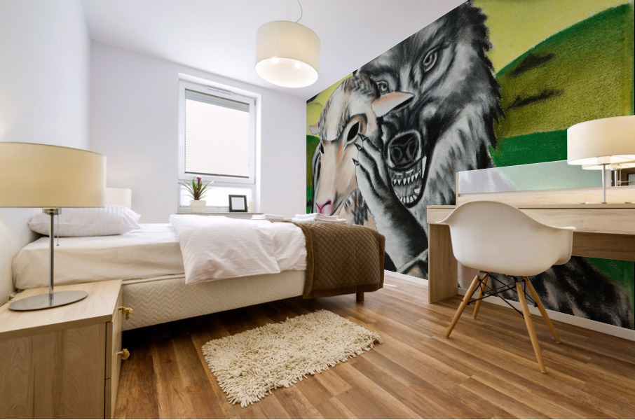 700.007 Recognize ... Enemy Mural print