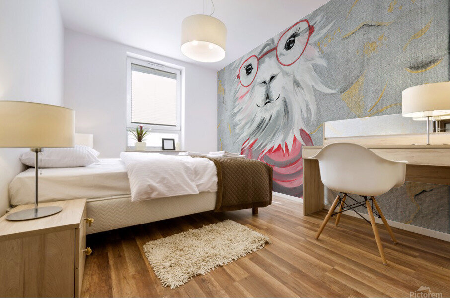 700.024 Llama  Mural print