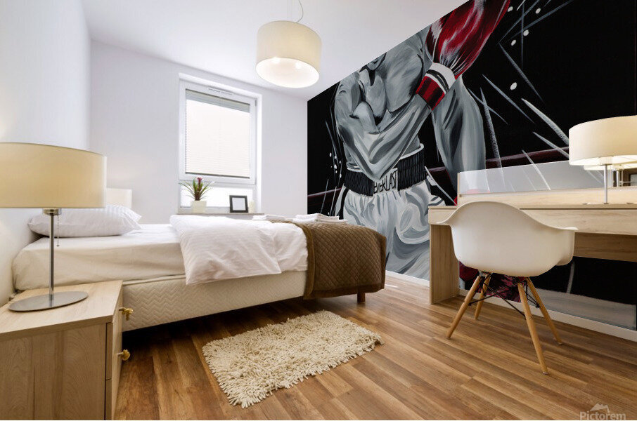 703.002 Ali  Mural print