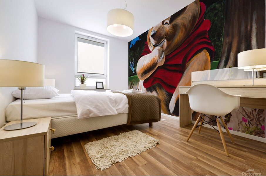 702.009 Poo Mural print