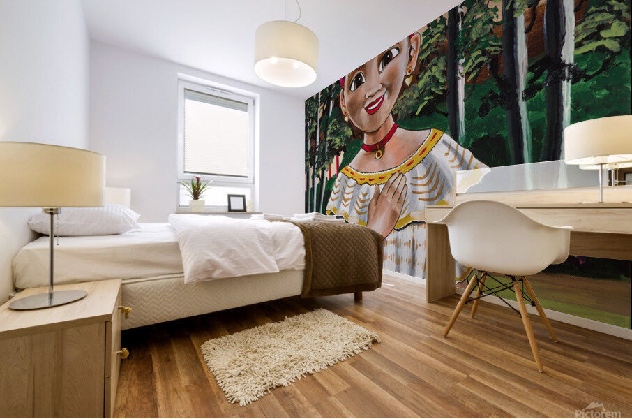 702.007 Delores  Mural print