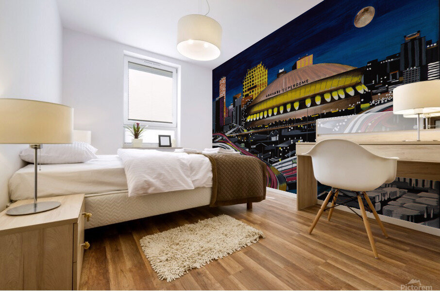 200.019   Superdome Mural print