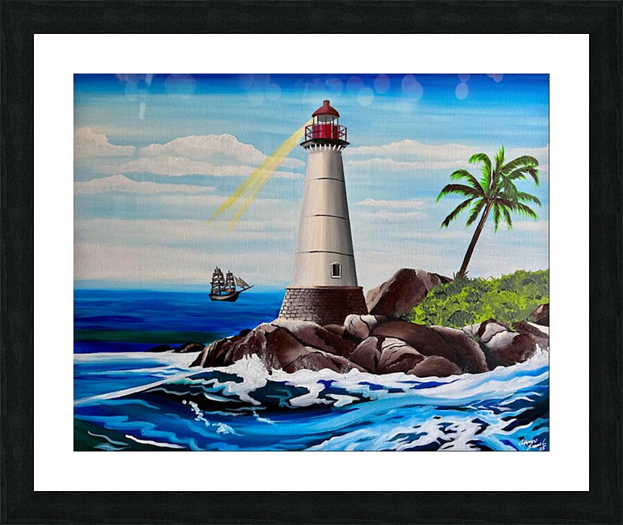 Calm Before the Storm Picture Frame print