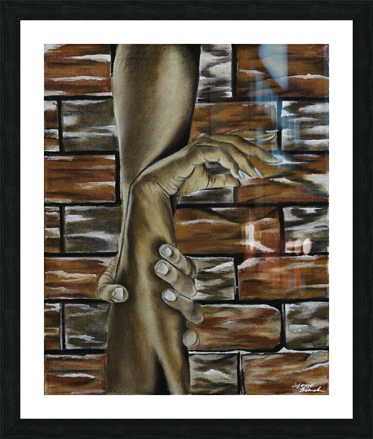 500.010 Helping Hand Picture Frame print