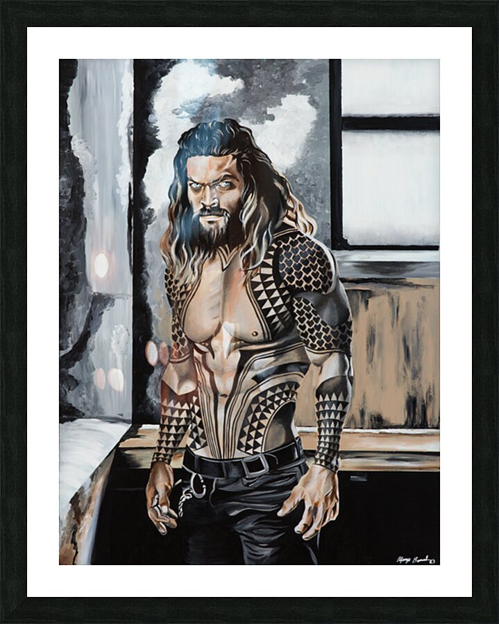 706.005 Momoa Picture Frame print