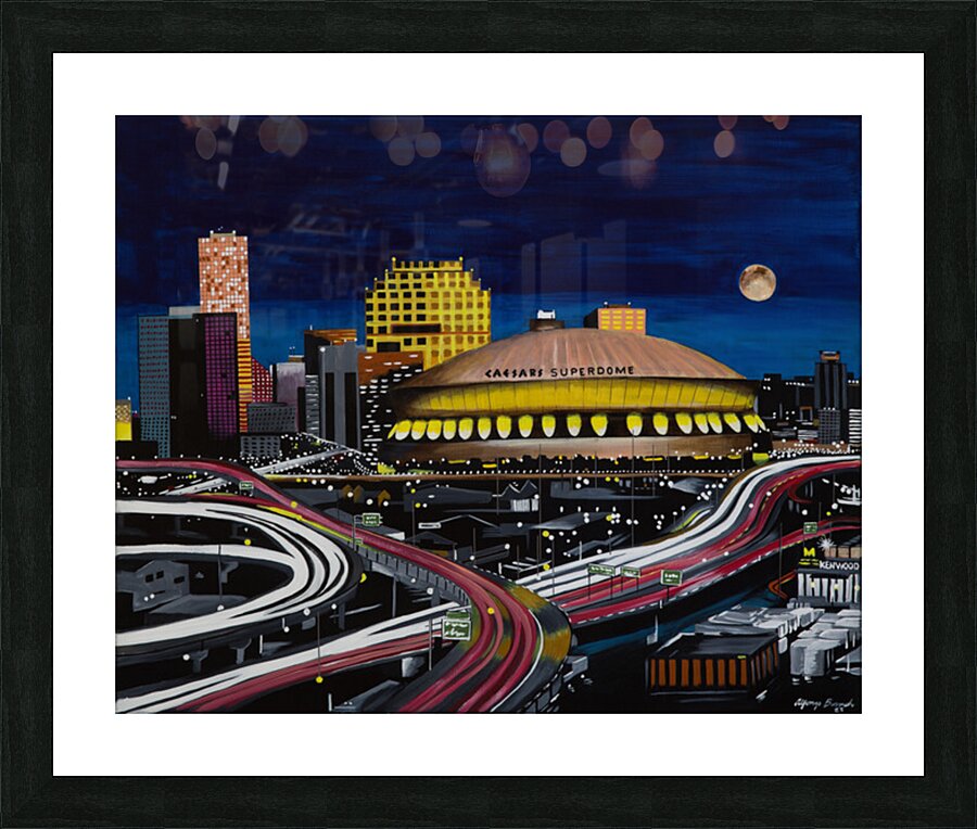 200.019   Superdome Picture Frame print
