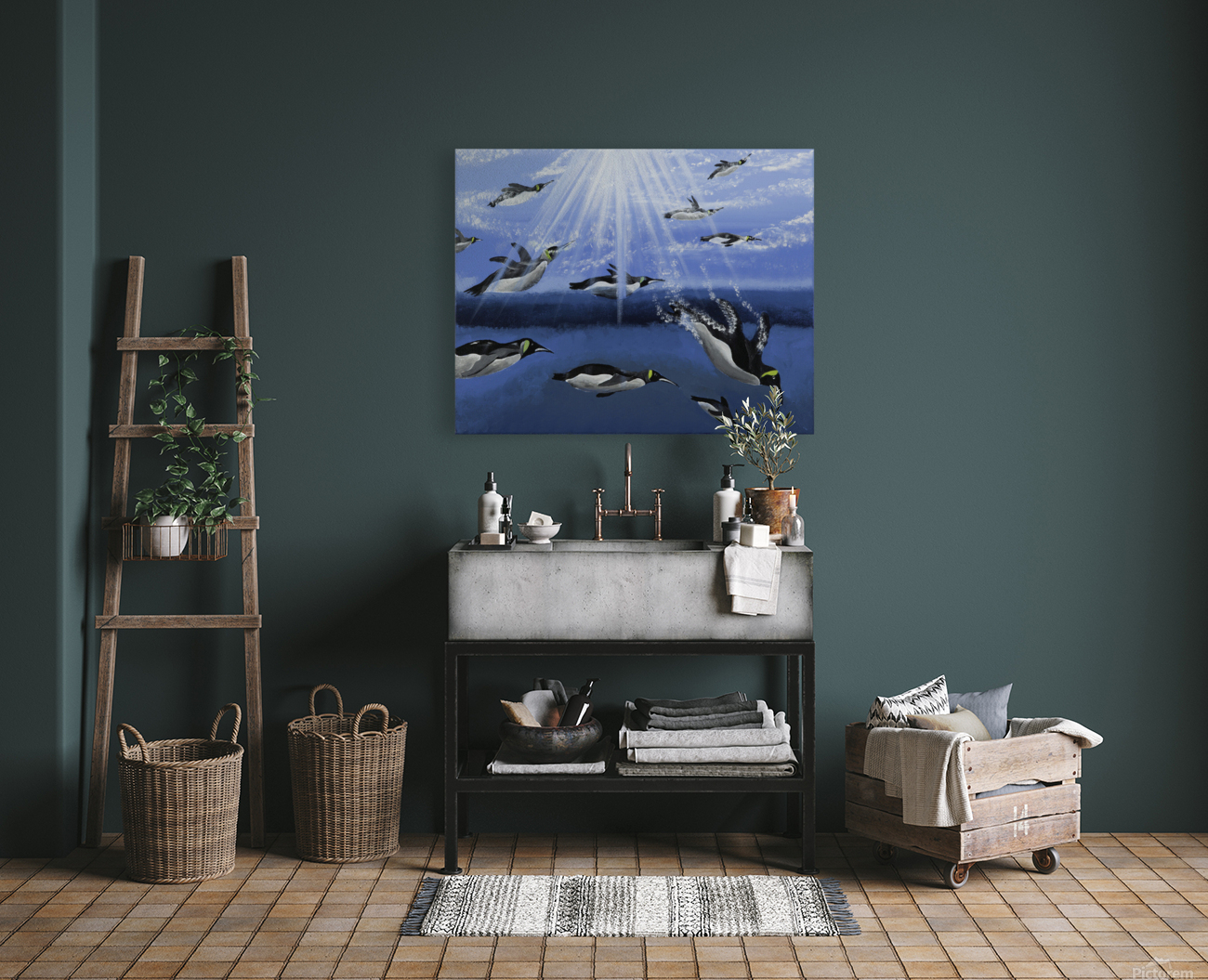 701.006 Sun Diving  Reproduction