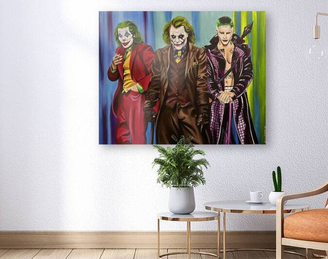 The Joker by SKETCHED PERFECT DESIGNS LLC