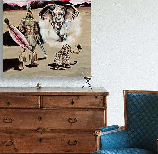 702.003 Zulu  by SKETCHED PERFECT DESIGNS LLC