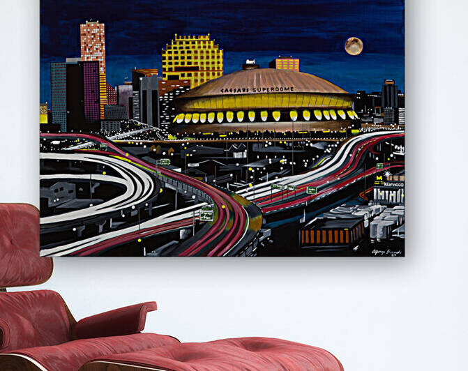 200.019   Superdome by SKETCHED PERFECT DESIGNS LLC
