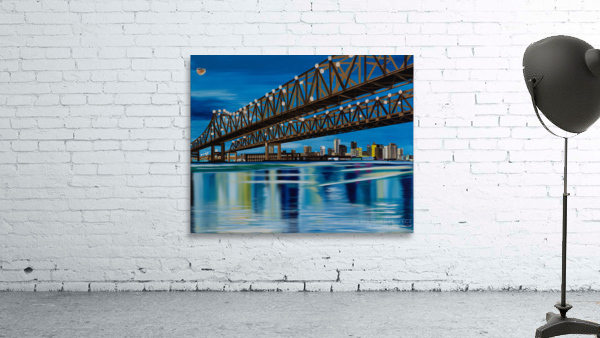 200.020   Crescent City Bridge Wall Preview