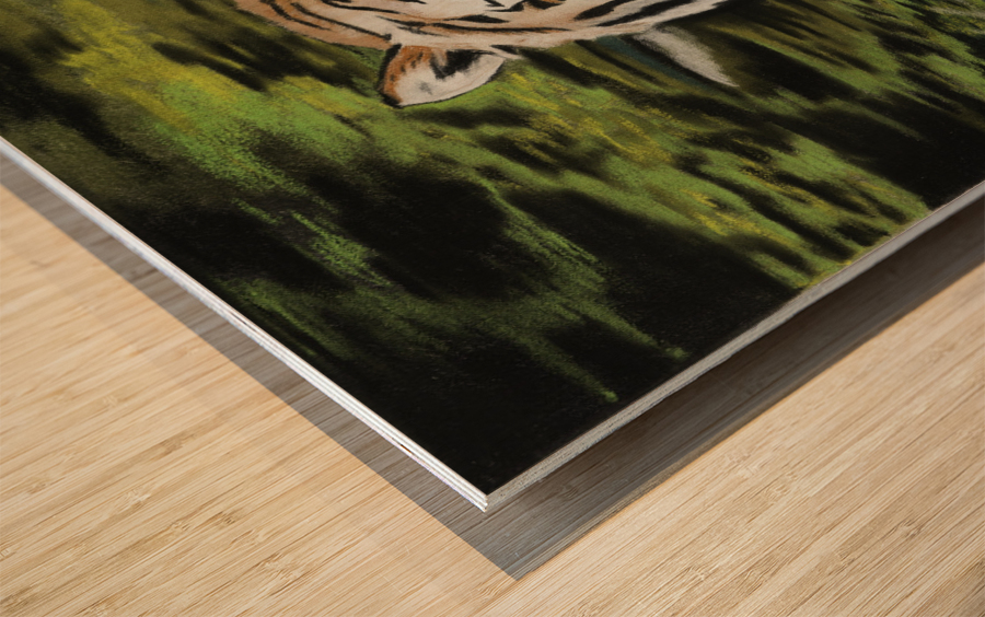 700.022 Evening  Dip  Wood print