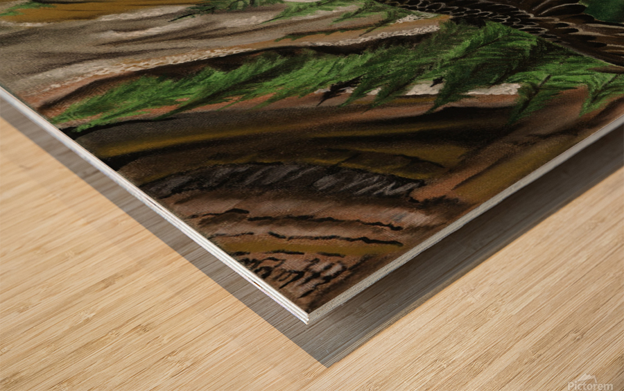 701.001 Soaring  Wood print