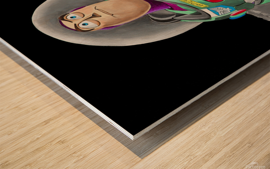 702.008 Buzz Wood print