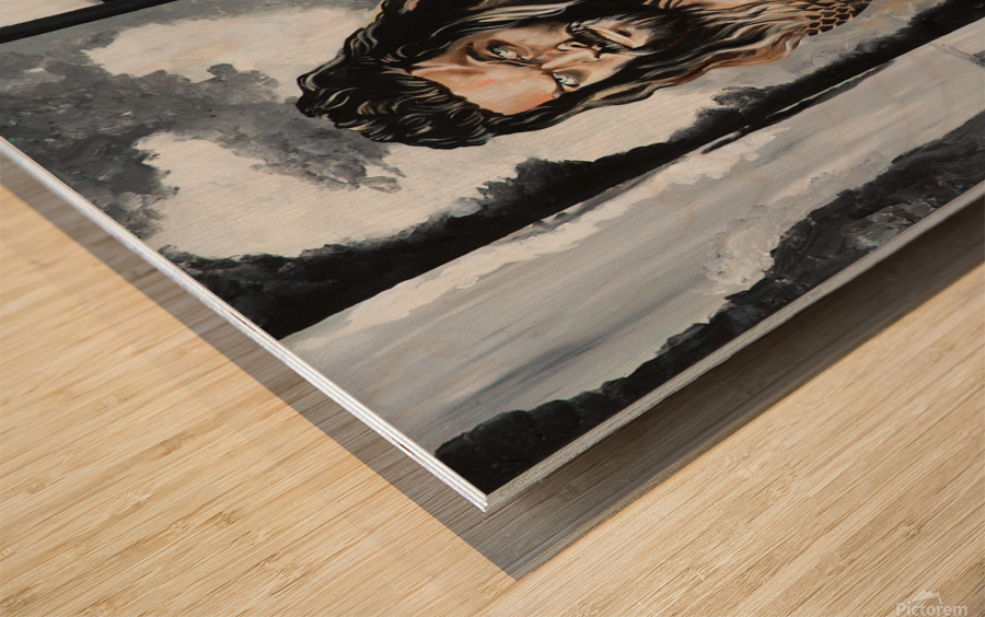 706.005 Momoa Wood print