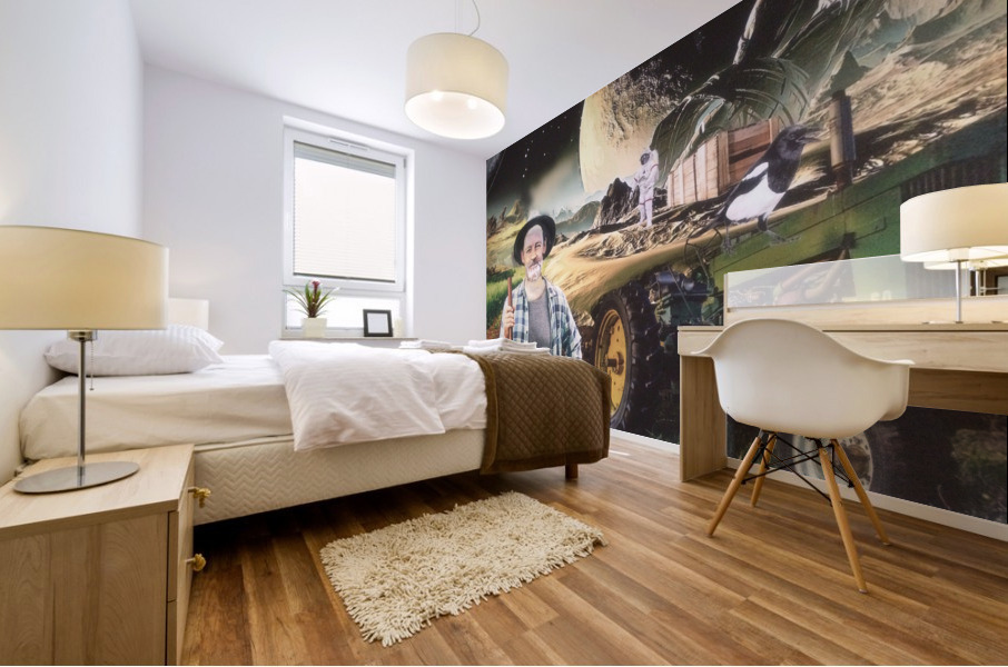 inter stellar cultivation Mural print