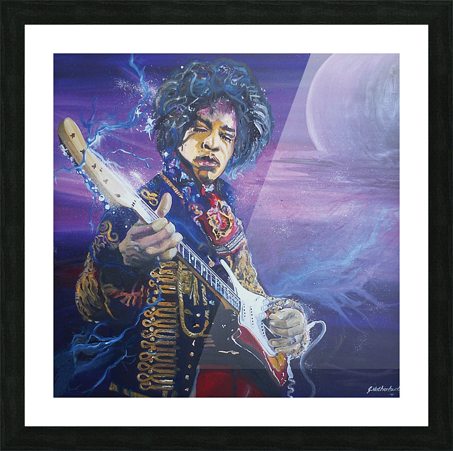 Purple haze Picture Frame print