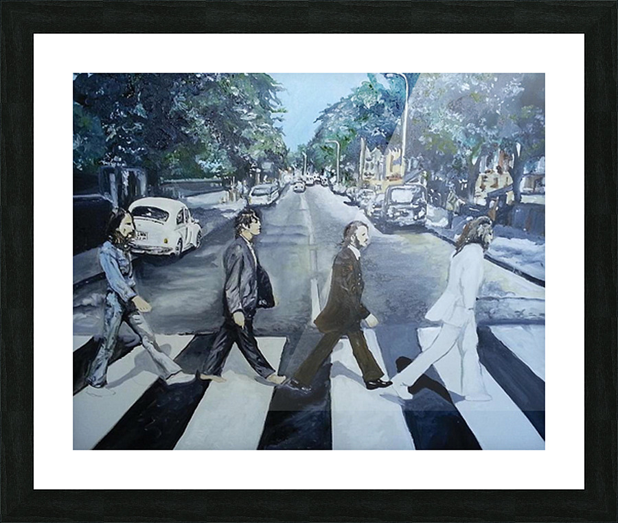 Beatles Picture Frame print