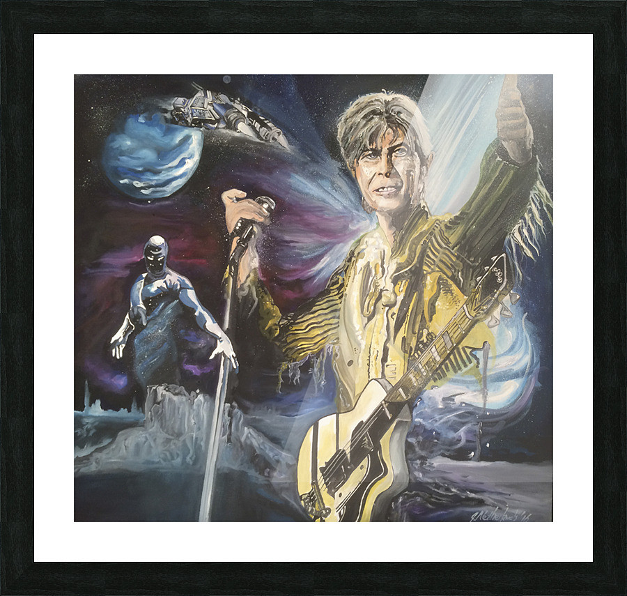 Starman Picture Frame print