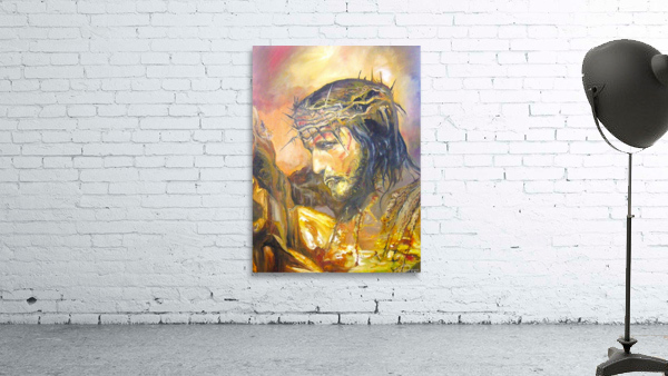 Christ in prayer Wall Preview