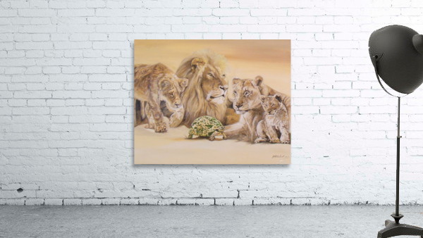 Lion pride Wall Preview