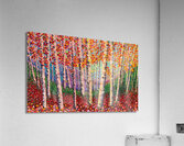 Rainbow Forest - Foret arc-en-ciel Acrylic Print