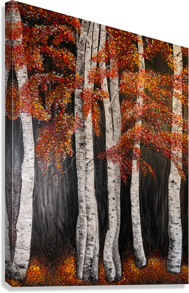 Autumn Leaves - Feuilles dautomne Canvas Print