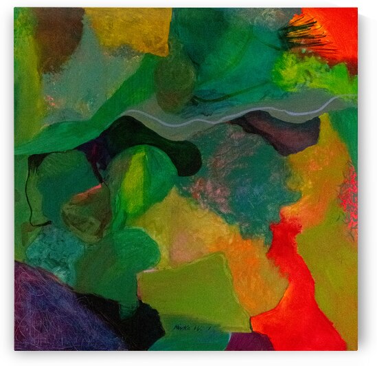 Quadryptic 4 of 4 by RMI Art a la carte
