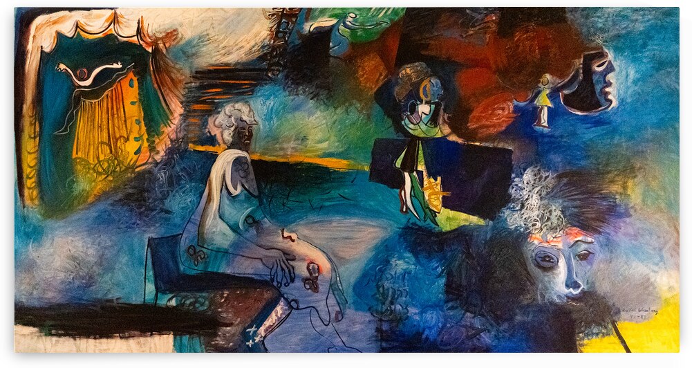 Memories of an old dancer - Souvenirs dune vieille danseuse by RMI Art a la carte