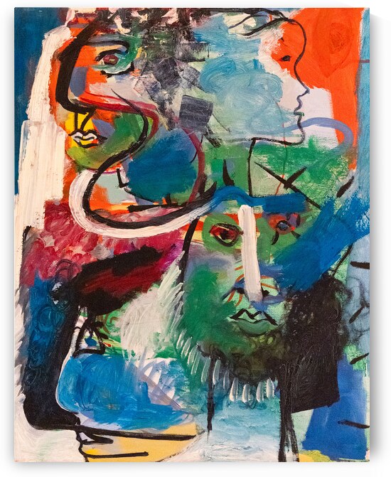 Man with Beard - Homme avec barbe by RMI Art a la carte
