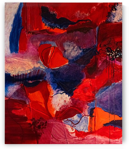 Red Flower - Fleur rouge by RMI Art a la carte