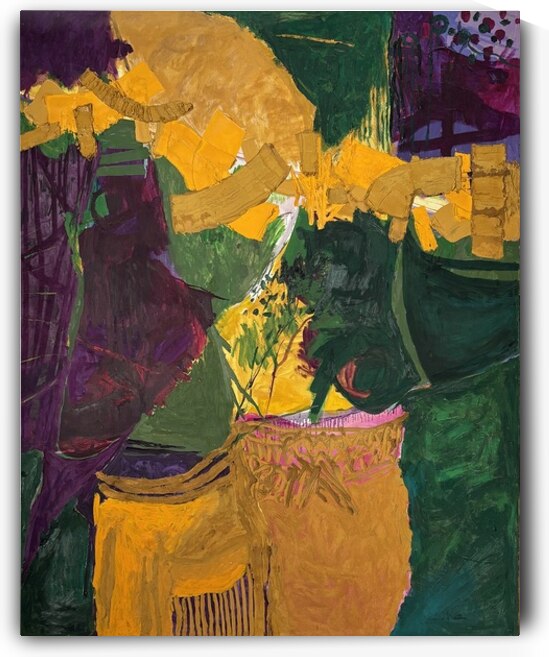 Composition in Green by RMI Art a la carte