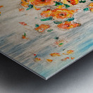 Cascading flowers - fleurs en cascade Metal print