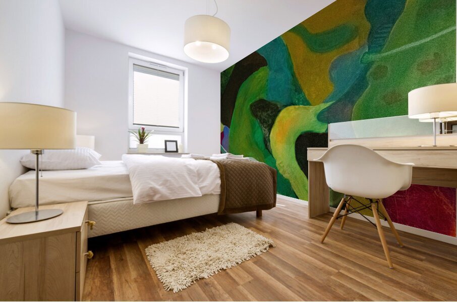 Quadryptic 3 of 4 Mural print