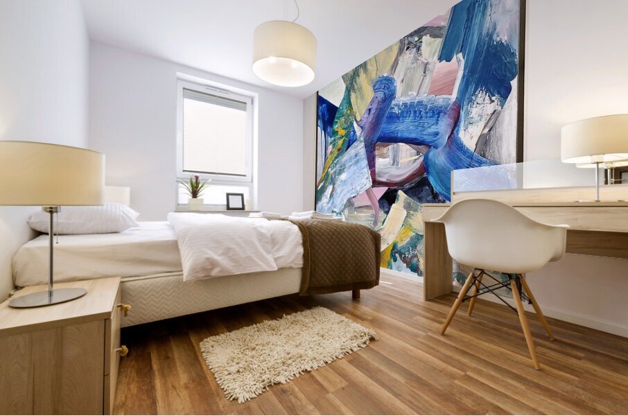 Shifting Shingle Mural print