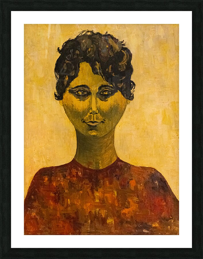 Self-Portrait Picture Frame print