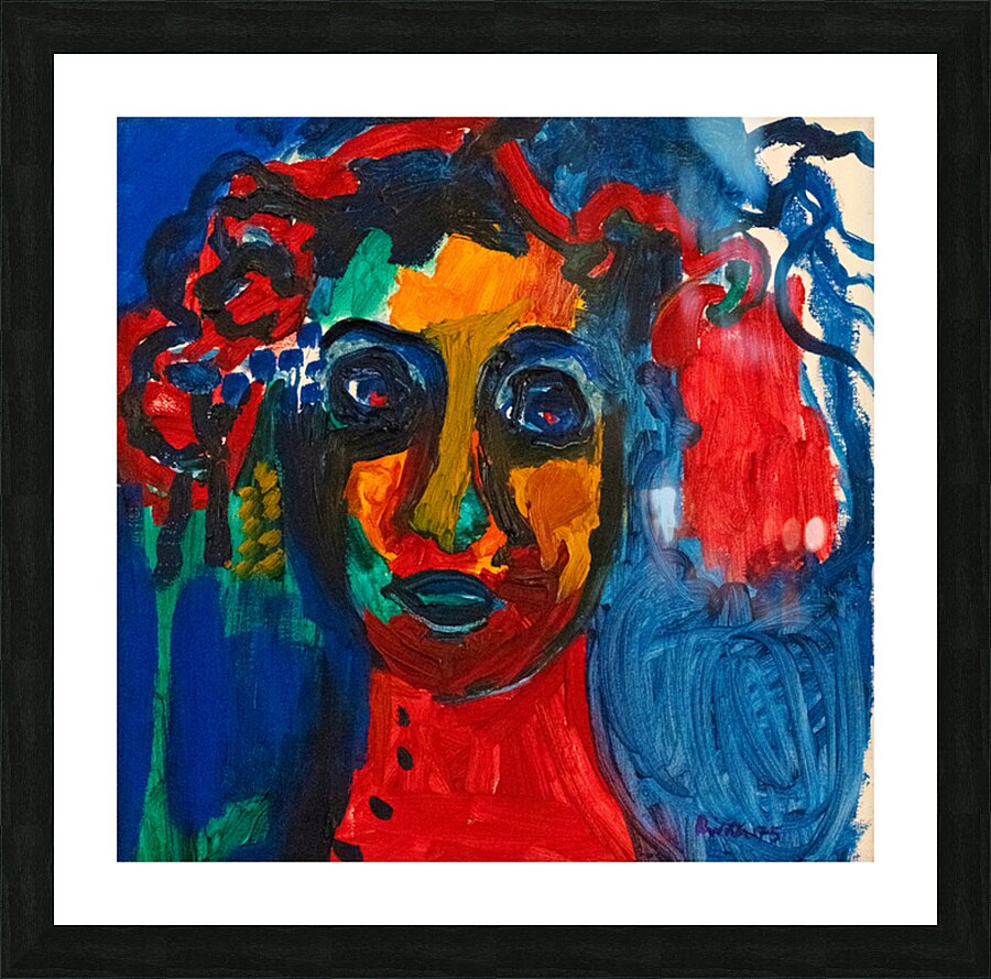Woman Picture Frame print