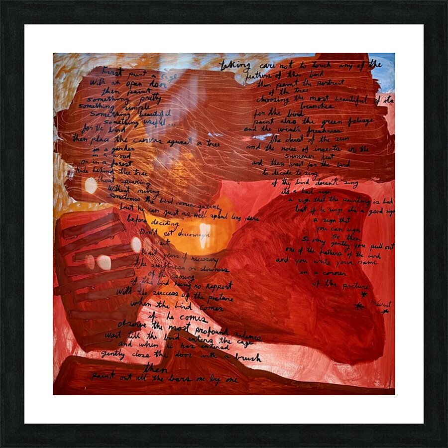 Jacques Prevert Picture Frame print