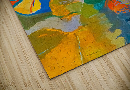 Composition in Blue  RMI Art a la carte puzzle