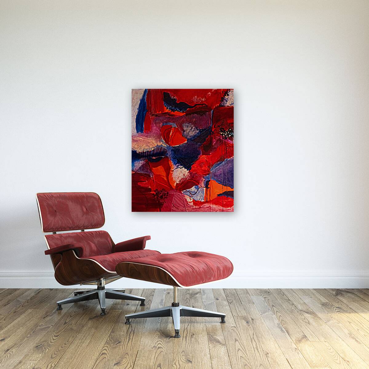 Red Flower - Fleur rouge Reproduction