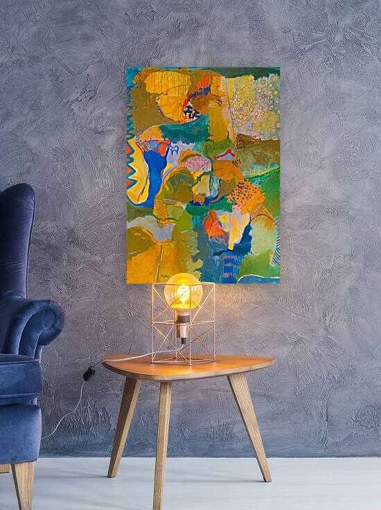 Composition in Blue  by RMI Art a la carte