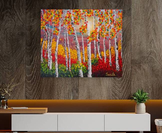 Fall Forest - Foret en automne by RMI Art a la carte