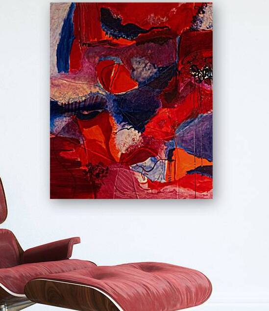 Red Flower - Fleur rouge by RMI Art a la carte