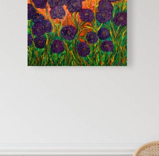 Dancing flowers fleurs dansantes  by RMI Art a la carte