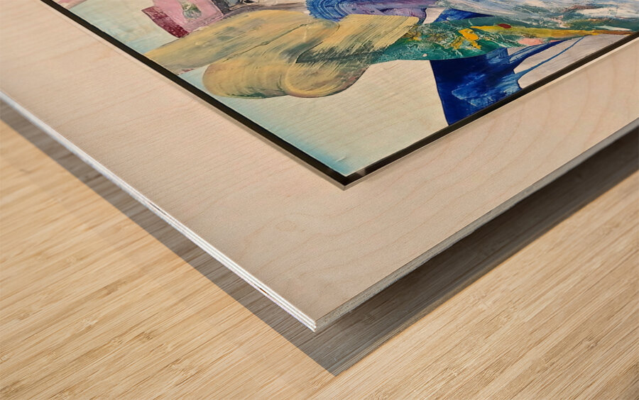  Shifting Shingle Wood print