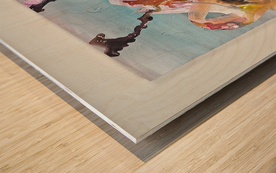  Tropical Algae  Wood print