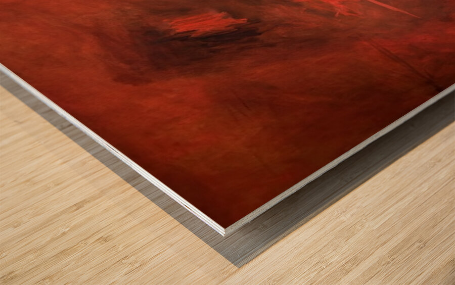 Red Tape Paperasserie Impression sur bois