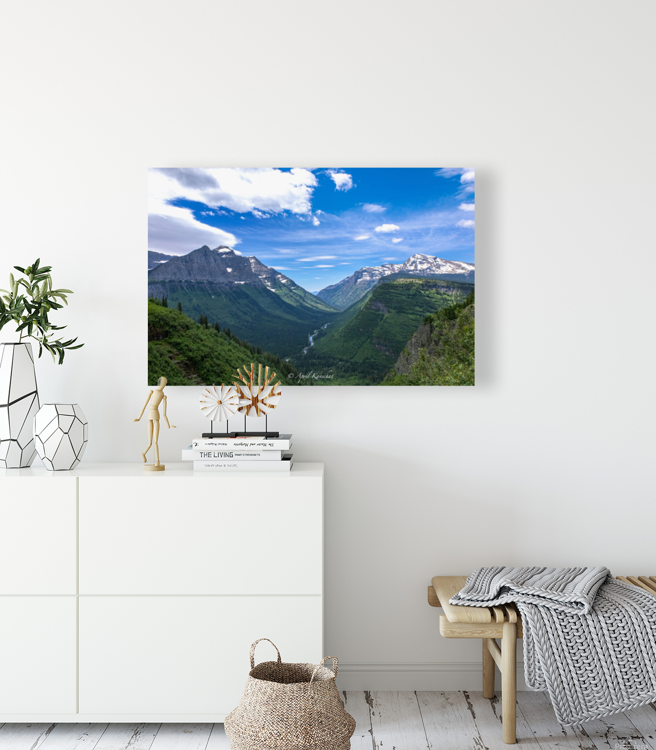 Glacier National Park Reproduction